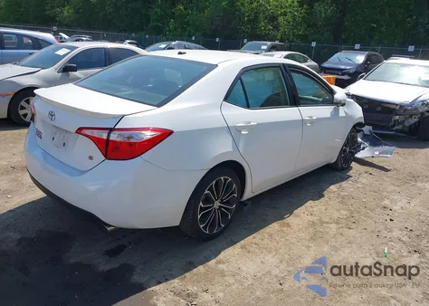2016 Toyota Corolla S Premium z USA, uszkodzony, nr VIN 2T1BURHE6GC715530
